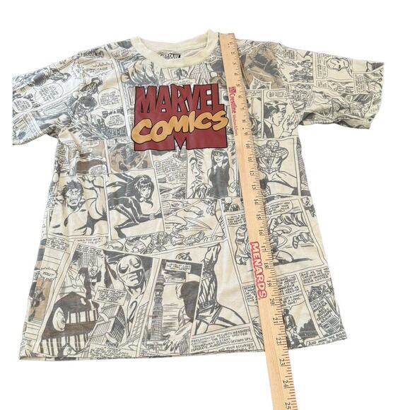 MARVEL Comics All Over Print AOP T-Shirt Kids Size M Hulk Spider-Man Batman Thor - Picture 7 of 7